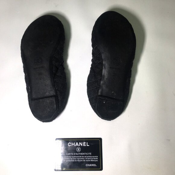 🛑CHANEL Designer ➕🆒 FLATS Flower SANDALS Ballet SHOES Logo Comfort 💸BUY NOW‼️ - Picture 13 of 16